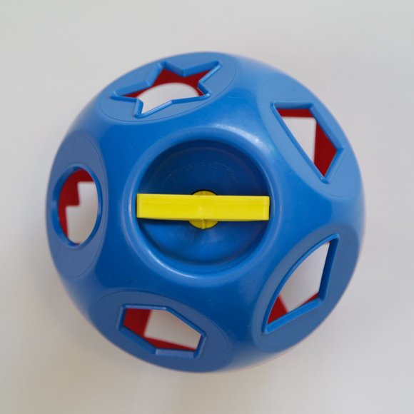 Vintage Tupperware Tuppertoys Shape Sorter Rattle Ball, Toddler/Kids/Child's Toy - Picture 7 of 7
